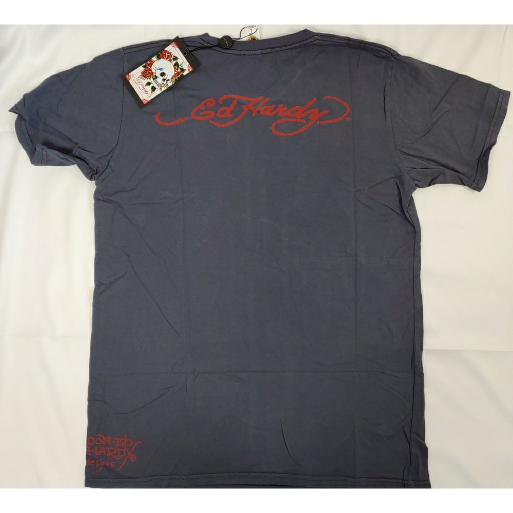 🆕 Ed Hardy Tattoo Graphic Short Sleeve Tee - Picture 5 of 8